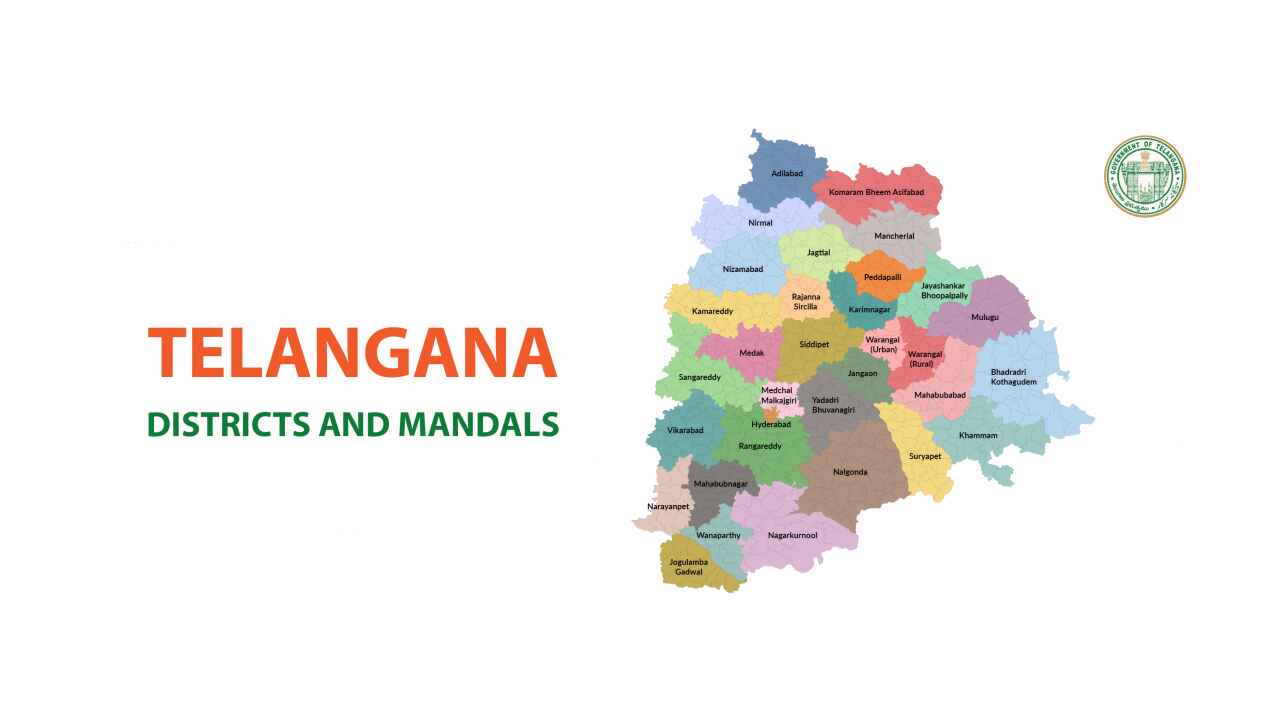 Telangana District and Mandal Geospatial Shapefiles